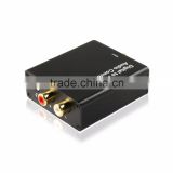 R/L+ 3.5mm stereo Audio Converter With Power USB Cable Mini Audio Converter With ce rohs fcc