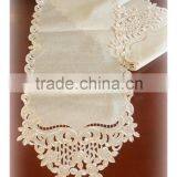 Cheap 100% Polyester Custom Embroidery Pattern Dining Table Cover thumbnail-3