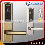 304 Stainless Steel Rfid Card Security Electric Handle Digital Hotel Smart Keyless Safety Lock