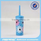Home bathroom product with plastic lotion dispenser