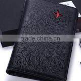 Hot Sale Leather Passport Holder, Passport Wallet With Pen Holder thumbnail-2