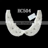 Wholesale handmade pearl collar for garment deisgn