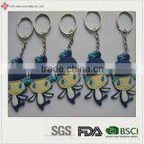 Best Selling High Quality 3D Soft Pvc Custom Keychain