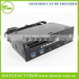 5.25 Media Dashboard Multi-Functional Panel for USB MMC SD SATA Card