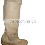 suede winter boot shoes fabric