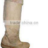 Suede Winter Boot Shoes Fabric thumbnail-1