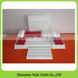 Stackable Wooden C Ring Stand Mdf Watch Display Counter Rack for Sale thumbnail-3