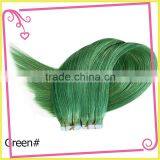 Long Lasting All Color Available Ombre Tape in Hair Extensions thumbnail-4