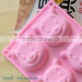 CTBED121 Silicone Soap Molds for Mp Soap Making Symphony 6 Piece In One Winnie Bear thumbnail-2