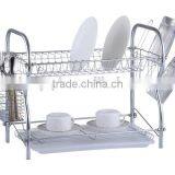 Two Tier Chrome Dish Rack