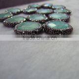 Green Turquoise With High Quality Rhinestone Pendant in Different Shape thumbnail-4