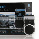 G3 Solar Power Bluetooth Handsfree Car Kit With LCD Screen and Clip thumbnail-2
