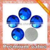 Flat Back Rhinestones Capri Blue Nail Art Stones