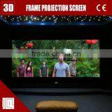 Black Rear Projection Screen/fixed Frame Projector Screen in Home Cinema Projector