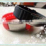 Colorful Silicone Wristband With Metal Clasp thumbnail-1