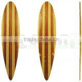 44" Maple and Bamboo Pintail Longboard Decks thumbnail-1