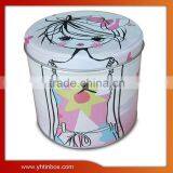 Metal Cartoon Christmas Tin