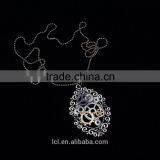 New Design Steampunk Gear Cameo Pendant Statement Necklace 2015 Yiwu Fashion Imitation Jewelry Hot Sale thumbnail-4