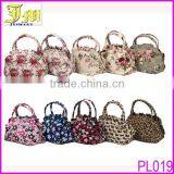 Wholesale Printed Handbag With Flower On Front of Handbag India For Women