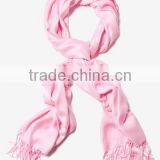 Rose Pink Pasmina Viscose Scarf Pashmina Scarves Viscose Shawl Pasmina Scarf thumbnail-1