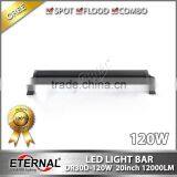 120W 22" 4x4 Racing Vehicles Excavator Forklift Mining Trucks Crane Bull Dozer Industrial Equipments Driving Led Light Bar thumbnail-3