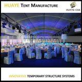 High Quality Big Aluminum Frame Marquee Curve Party Tent for Sale thumbnail-4