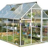 garden aluminum polycarbonate green house grow tent 6x10ft