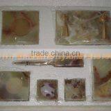 The Most Beautiful& Best Quality Cheap Price ONYX OFFICE SETS HANDICRAFTS thumbnail-1
