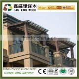 2017 Eco-friendly Composite Outdoor WPC Pergola thumbnail-1
