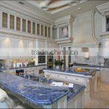 European Design Solid Wood Walnut Kitchen Cabinet/Luxury Home Kitchen Furniture thumbnail-3