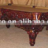 Antique Classical Wooen Hand Carving Pool Table,MOQ:1PCS(B68004) thumbnail-1
