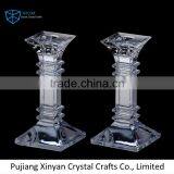 Newest Selling Super Quality Decoration Crystal Glass Candle Holder With Good Offer thumbnail-1