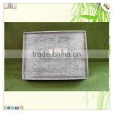 Cheap Antique Colorful Carving Set Paulownia Wood Tray thumbnail-6