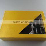 Hot Sale Colorful Porcelain Coffee Cup Set, High Quanlity Ceramic Glaze Cup and Saucer With Gift Box thumbnail-2