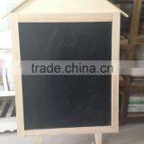 Decorative Chalkboard For Kitchen House Shape Display Cafe Chalkboard Vintage Style Big Size Standing Writing Board 57*80CM thumbnail-2