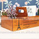 Hot Sell Refined Mini Wooden Storage Bins Custom thumbnail-2