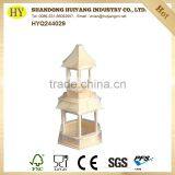 Unfinished Handmade Wholesale Wooden Bird Feeder thumbnail-1