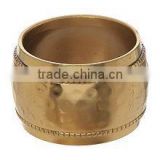 copper plated wholesale napkin ring for weddings