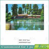 Wall Decor Village Life Oil Painting thumbnail-2