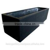 Polystone Small Trough Planter, Set of 3 thumbnail-1