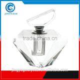 Jingyage Unique Top Quality Lady Perfume Bottle Diamond Cut Crystal Perfume Bottles Decorative Crystal Perfume Bottle thumbnail-1