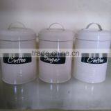 Metal Cylinder Bread Bin Canister Set of 5 thumbnail-2