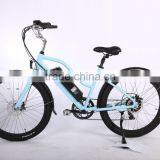 2017 Newly Design 26 Inch CE Approved Sand Beach Cruiser Electric Bike thumbnail-1
