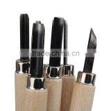 6pcs Gravers Wood Carving Lathe Steel Knife Detail Chisel Hand Woodcut Craft Tools thumbnail-4