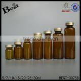 Empty Pharmaceutical Amber Glass Bottle Essential Oil Perfume Pharmaceutical Amber Glass Bottle Aluminum-plastic Cap Cosmetics thumbnail-6