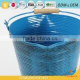 Garden Iron and Zinc Powder Coated Floral Display Buckets Metal Flower Bucket thumbnail-4