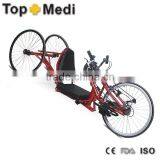 Topmedi Aluminum Manual Folded Lightweight Leisure Basketball Sport Wheelchair Like Motorcycles thumbnail-6
