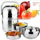 Detachable School&Office Use Lunch Box With Handle Office Use Stainless Steel Food Box thumbnail-5