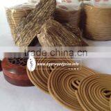 Agarwood Incense Coils - Natural Color Brown of Agarwood - Ingredients: 100% Pure Agarwood thumbnail-1
