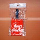 Custom Made Debossed Logo Silicone Pvc Luggage Tag Hot Sell thumbnail-6